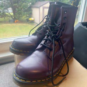 Purple Doc Marten Boots